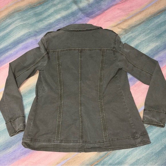 Anthropologie Green Military Jacket size S “Run Ruby Jacket” - Picture 8 of 9